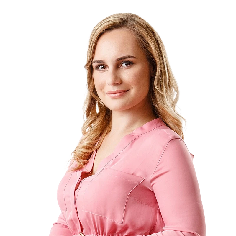 MUDr. Veronika Hamráčková Kokavcová, zakladateľka a vedúca lekárka kliniky estetickej medicíny Esthea, odborníčka na prirodzené omladenie bez umelých efektov.